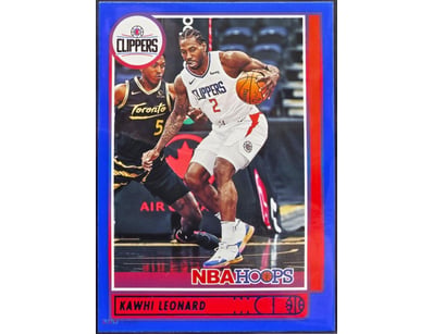 KAWHI LEONARD - 2021-22 PANINI HOOPS BASKETBALL #7...