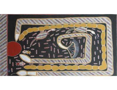 TRUDY MILTJUNJUN

Original Acrylic Painting  
...