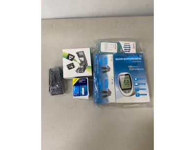 Diabetic supplies such as test strips, test machin...