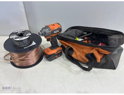 Miscellaneous lot 

Including AEG Brushless 18v im...