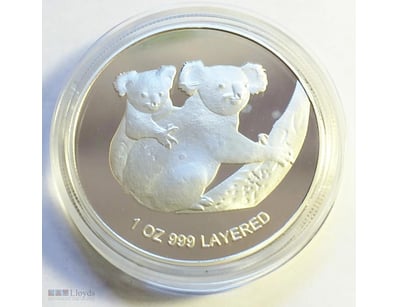 OZ 2011  AUSTRALIAN KOALA COIN FINISHED IN 999 FIN...