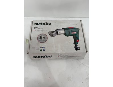 Metabo B 560 Power Shears, 560W sheet metal cuttin...