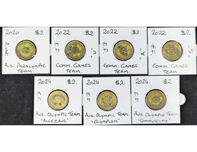 SEVEN AUSTRALIAN OLYMPIC AND COMMONWEALTH GAMES TW...