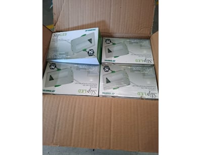 RRP $599.40 BULK LOT - QTY 12 Martec Slip Led rect...