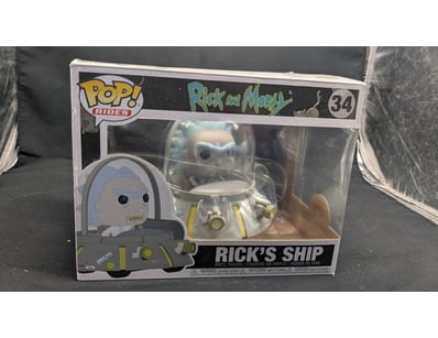 FUNKO POP RIDES #34 RICK'S SHIP - RICK AND MORTY V...