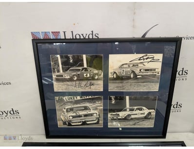 SIGNED MOTORSPORT PHOTOGRAPHS COLLECTION - ALLAN M...