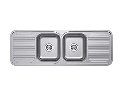 Classic Standard 1380 1TH Double Bowl & Drainer
P...