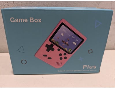 RRP $20- Retro-style handheld Game Box Plus consol...