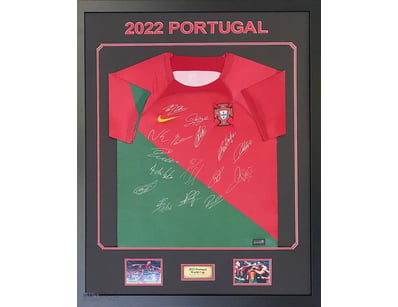 2022 PORTAGUL WORLD CUP PERSONALLY SIGNED JERSEY  ...