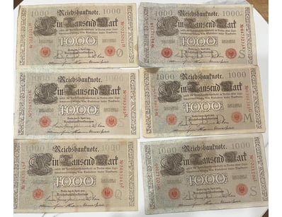 Banknotes & Coins (A989) - Lot 3280