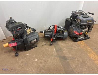 Ozito Pump lot 

X 3 pumps ( refer to photos for...