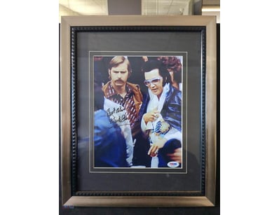 AUTOGRAPHED PHOTOGRAPH OF DICK GROB.

Item Size: H...