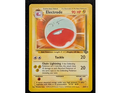 ELECTRODE POKÉMON TRADING CARD - BASE SET #18/64
...