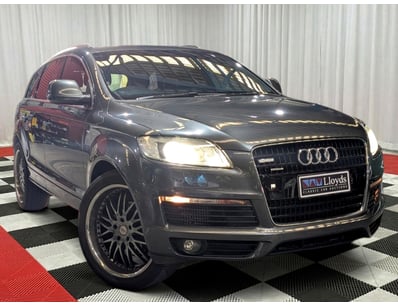 <b>2008 Audi Q7 - Charcoal - 222,730km - 4.2L Twin...