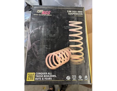 New XGS coil springs rear raised 450kg (Pair), Mod...
