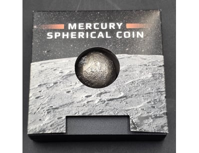 MERCURY SPHERICAL COIN 2022 - BARBADOS $5 SILVER
...
