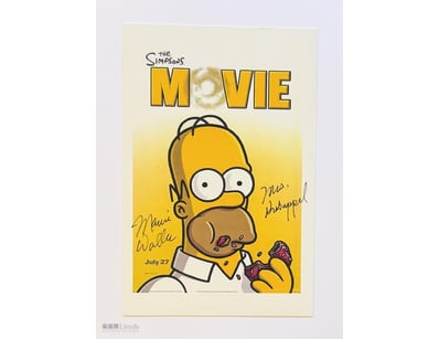 MARCIA WALLACE SIGNED SIMPSONS MOVIE PHOTO

Marcia...