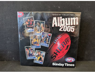 2005 SUNDAY TIMES OFFICIAL AFL COLLECTOR CARDS

...