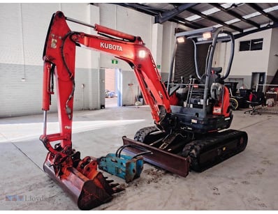 2015 Kubota U25 Excavator 
Manufacture Year: 2015
...
