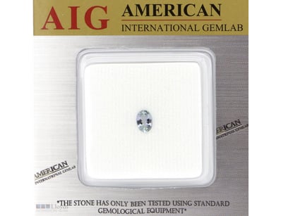 0.85CT CERTIFIED, NATURAL TANZANITE     

Oval Fac...