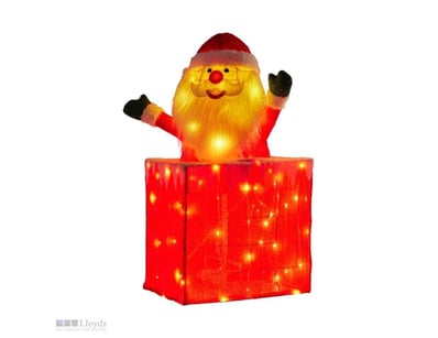RRP $299 FREE SHIPPING. 76cm Animated Santa In Chi...