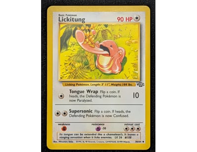 LICKITUNG POKÉMON TRADING CARD - BASE SET #38/64
...