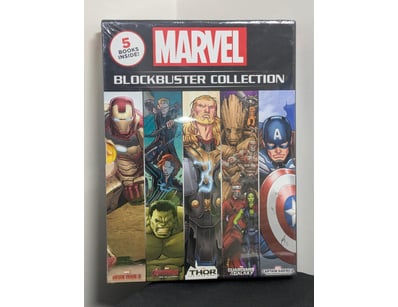 MARVEL BLOCKBUSTER COLLECTION - 5 BOOKS BOXED SET...