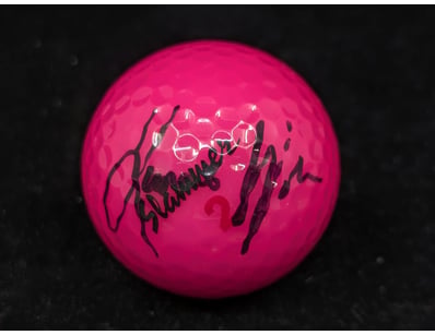 GOLF BALL SIGNED BY TWO PLAYERS

Dual Signatures...