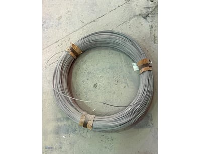 Coil of galvanised steel wire, Grade 316, Size 2mm...