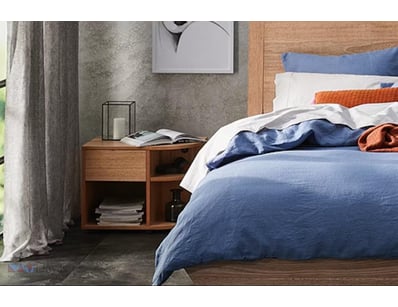 RRP $1898 Pair of CARRERA BEDSIDE TABLE
 Pair of ...