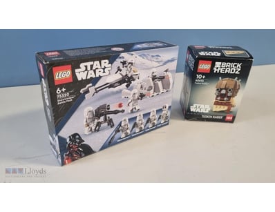 LEGO STAR WARS SNOWTROOPER BATTLE PACK & TUSKEN RA...