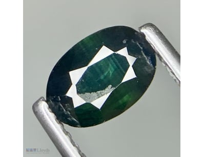CERTIFIED 1.23CT NATURAL TEAL SAPPHIRE (CORUNDUM) ...