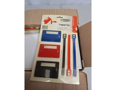 Box Lot Of Luggage Tags

SOLD AS LOT

