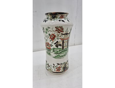 MYOTT SEMIPORCELAIN VASE WITH FLORAL DECORATION, M...
