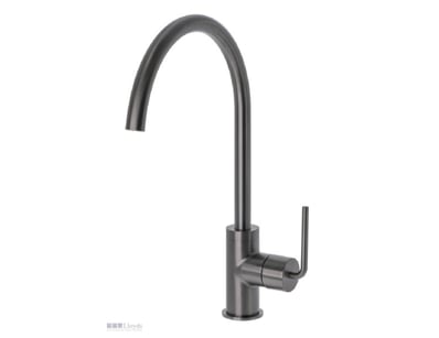 RRP $231 Each. Meira Gooseneck Sink Mixer Brushed ...