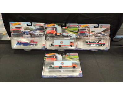 4X ASSORTED HOT WHEELS TEAM TRANSPORT CAR CULTURE ...