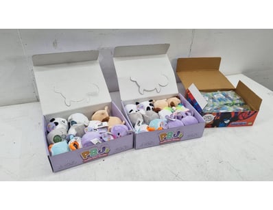 Bulk lot of PBJ (Purrfect Ball Buddies) plush toy ...