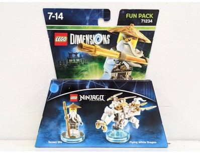 LEGO Dimensions Fun Pack 71234 featuring Sensei Wu...