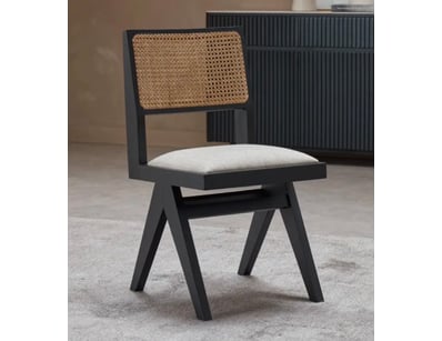 RRP: $322, Dining Chair, Solid German Beech wood, ...