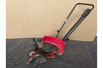 Vintage red and black front-tine