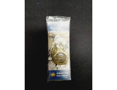 SANDS OF GALLIPOLI COLLECTION - BRASS LAPEL PIN KE...