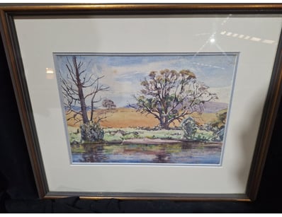 

LIONEL LINDSAY

Watercolour On Canvas

Tit...