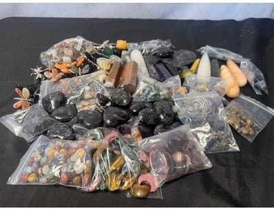 COLLECTION OF CRYSTALS AND MINERALS

Includes Va...