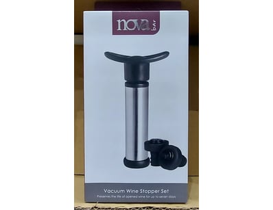 RRP: $5,760 BOX LOT- QTY 24 x Nova Bar 3-piece Vac...