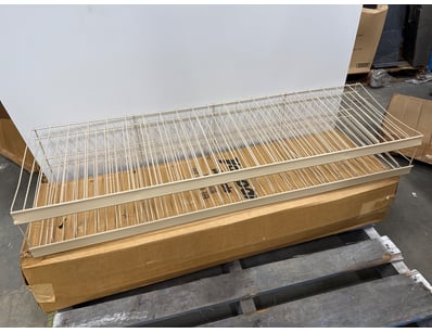 Retail wire display shelf, Colour: Beige

Dimens...