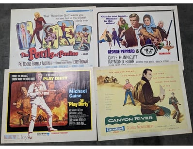 COLLECTION OF VINTAGE MOVIE POSTERS INCLUDING 'THE...