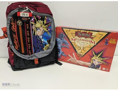 YU-GI-OH! MILLENNIUM GAME MEGA SET BACKPACK WITH B...