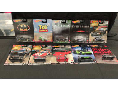 10X ASSORTED HOT WHEELS PREMIUM CARS INCLUDING TOY...