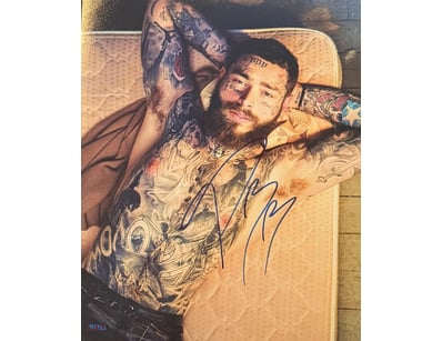 POST MALONE SIGNED PHOTO

Post Malone Personally S...