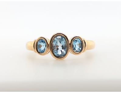 9CT YELLOW GOLD TOPAZ RING


583010+11


